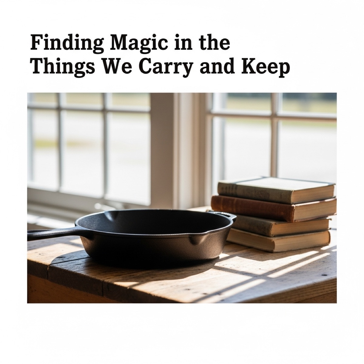Finding Magic in the Things We Carry and Keep