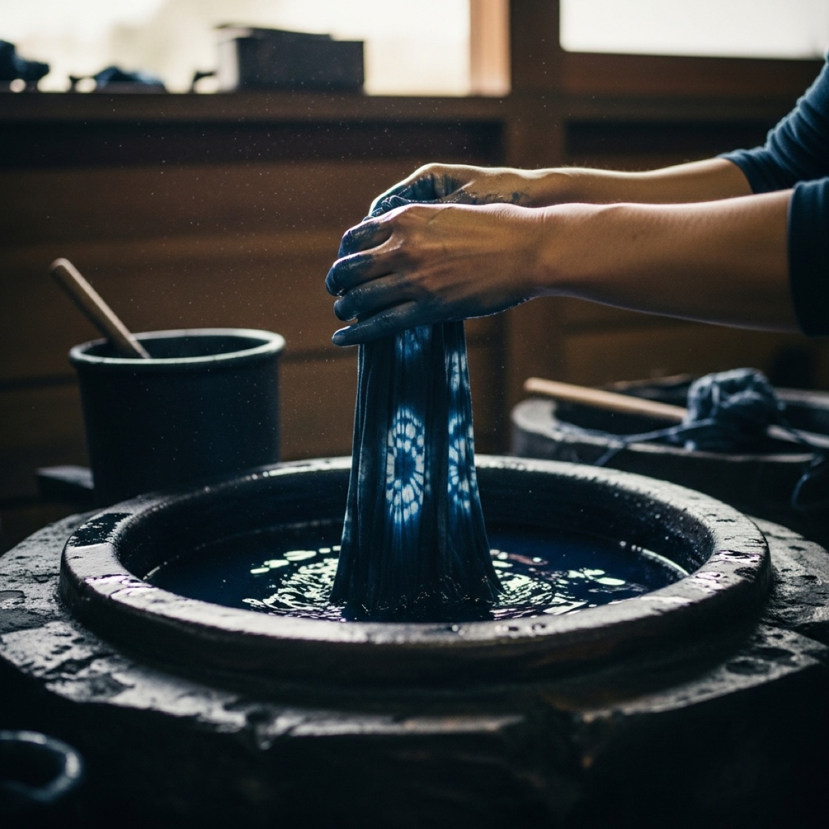 Learning to Slow Down with Japanese Indigo